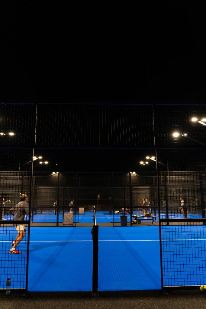 Evening sessions under the lights